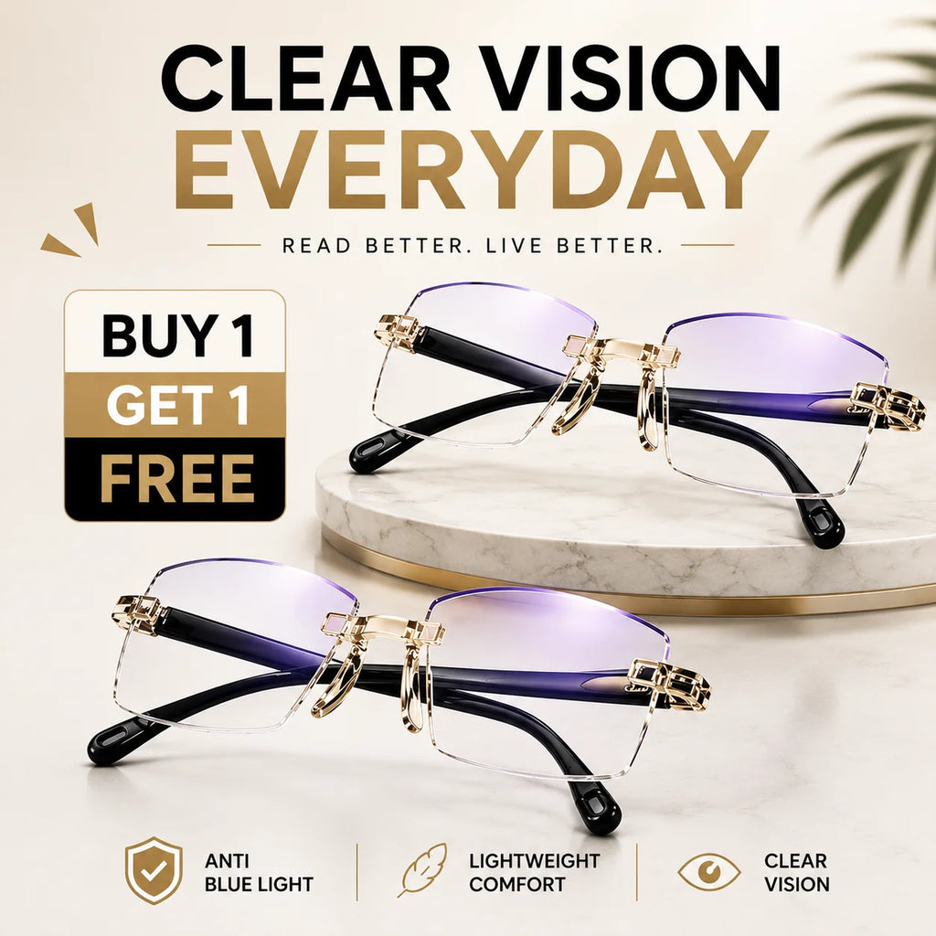 Daily Use Reading Glasses - Buy 1 Get 1 Free