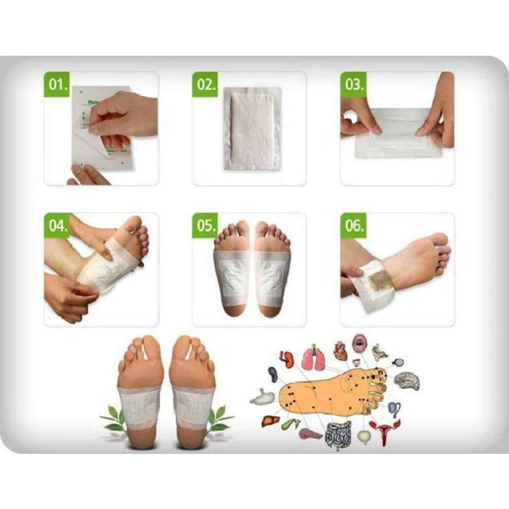 Detox Foot Patches Pack of 10