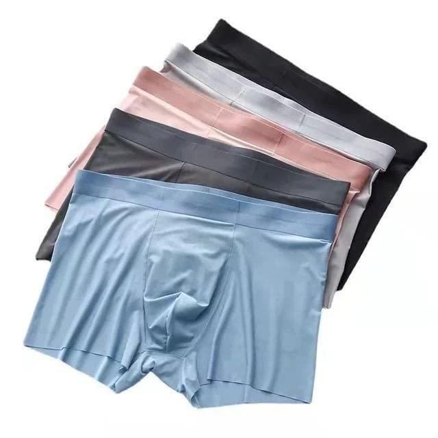 Men's Ice Silk Briefs Boxers  (Pack of 3)