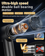3-in-1 Air Duster and Vacuum Cleaner – Wireless and Powerful