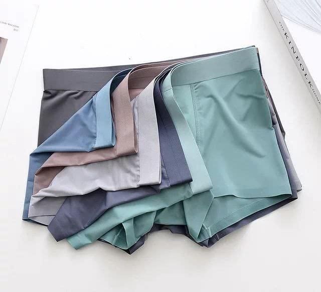 Men's Ice Silk Briefs Boxers  (Pack of 3)
