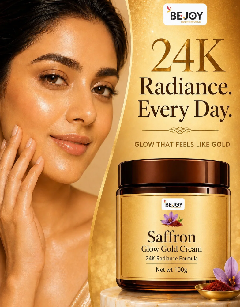 Saffron Glow Gold Cream (Pack of 2)