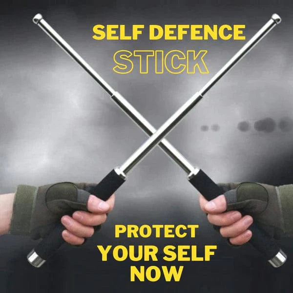 Self Defense Stick or Hand Pointer Extendable Telescopic Retractable Pointer
