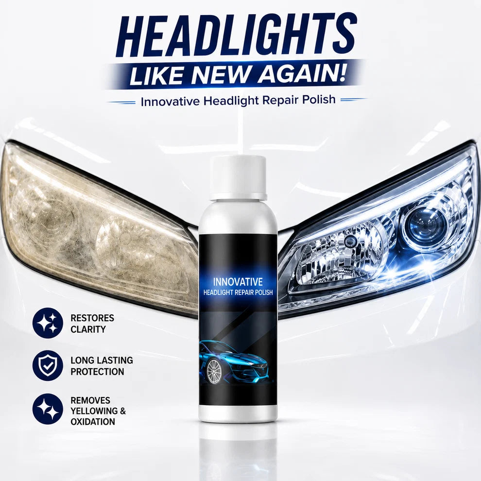 innovative Headlights Repair Polish - Buy 1 Get 1 Free