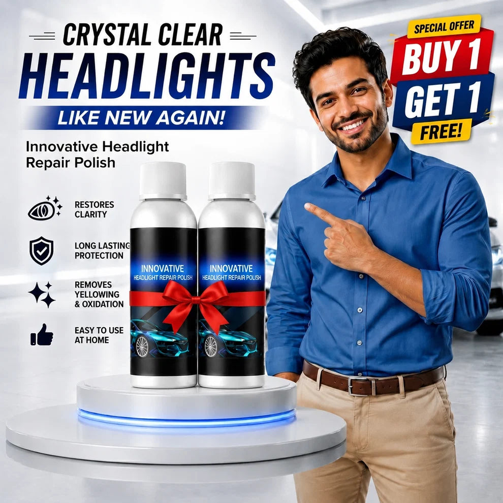 innovative Headlights Repair Polish - Buy 1 Get 1 Free